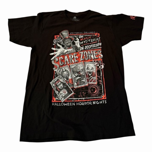 Other - Universal Studios Halloween Horror Nights 2023 T-shirt Men Large Scare Zones